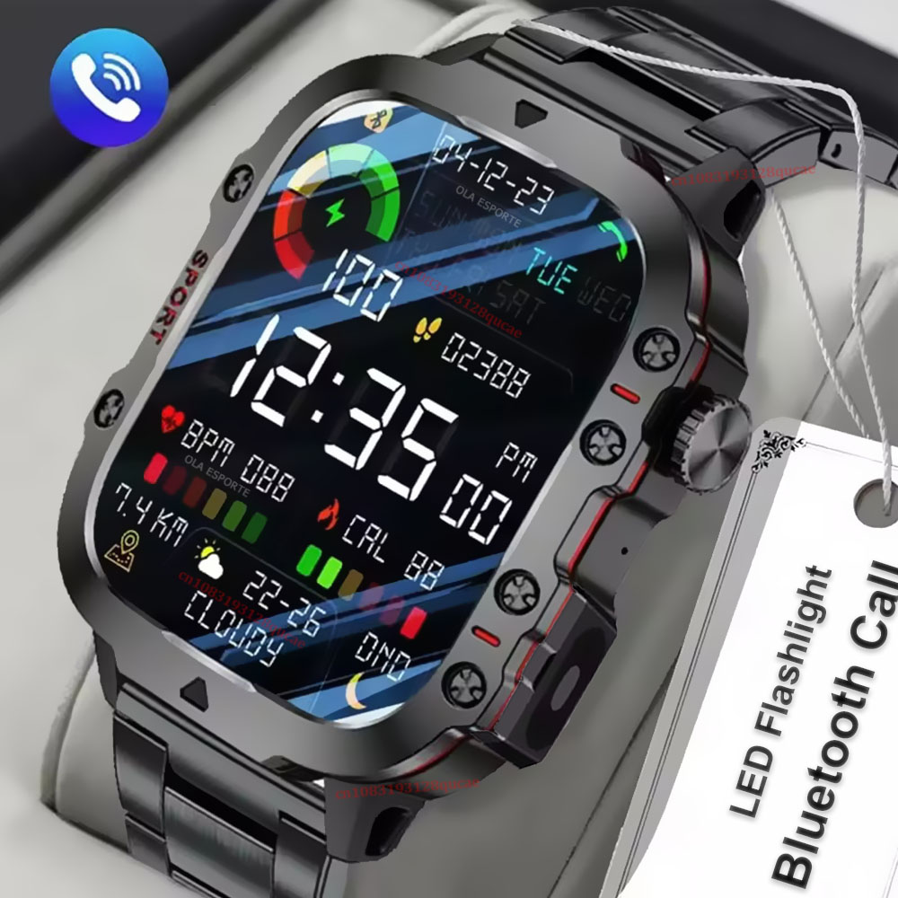 Phase Esports & Gaming Festival - 2026 Neue Militär-Smartwatch für Männer IP67