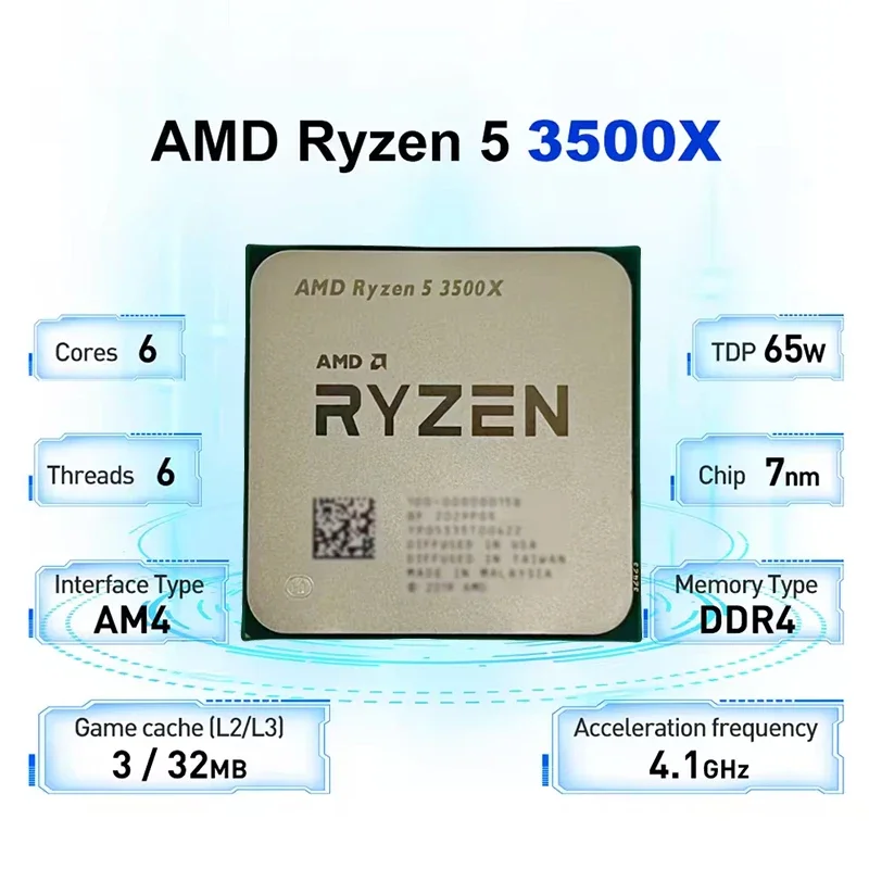 AMD Ryzen 5 3500X 3,6 GHz 6-Ke – Esports Gaming Pc Build Bewertung und Preis