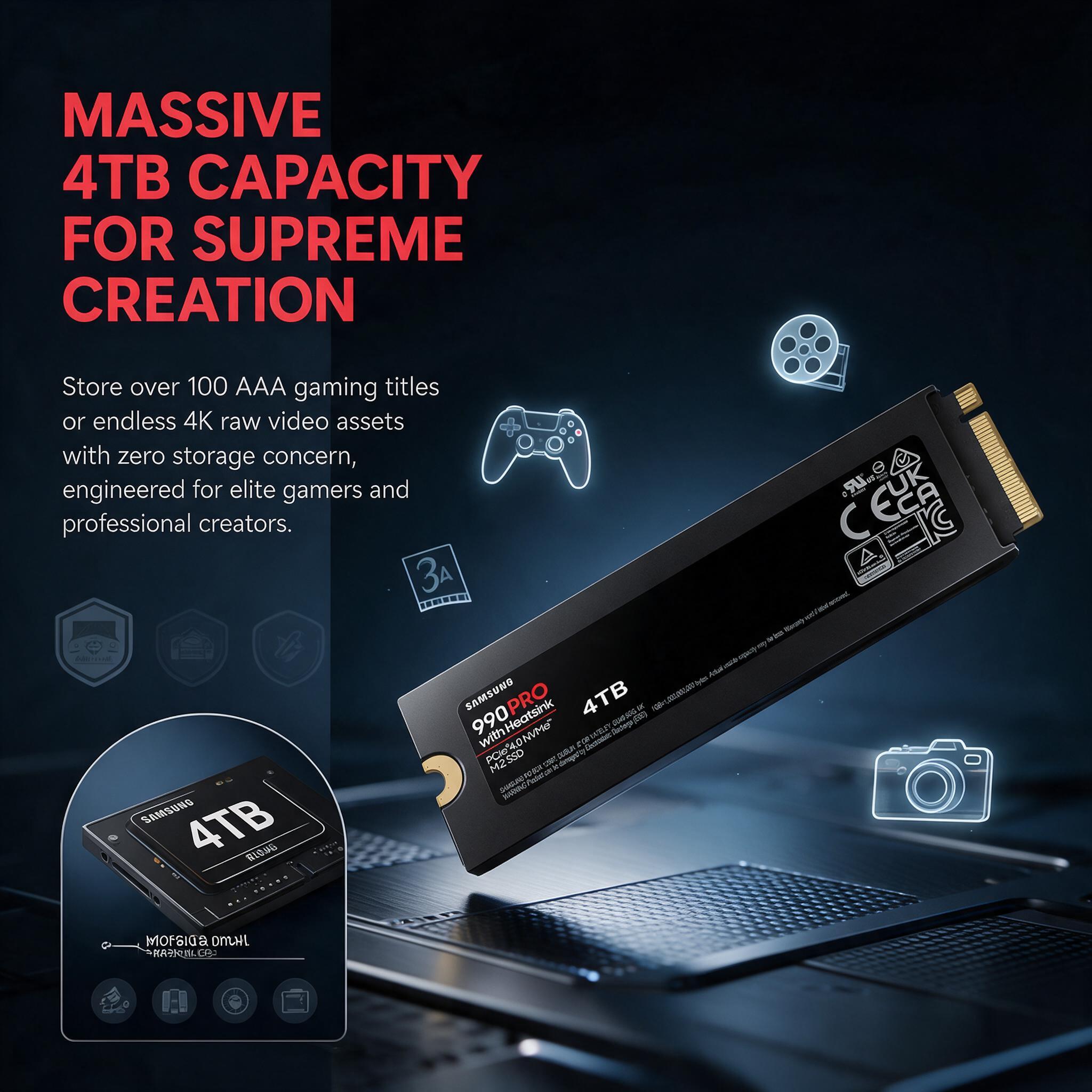 SAMSUNG 990 PRO mit Kühlkörper – Samsung Ssd 990 Pro Bewertung und Preis