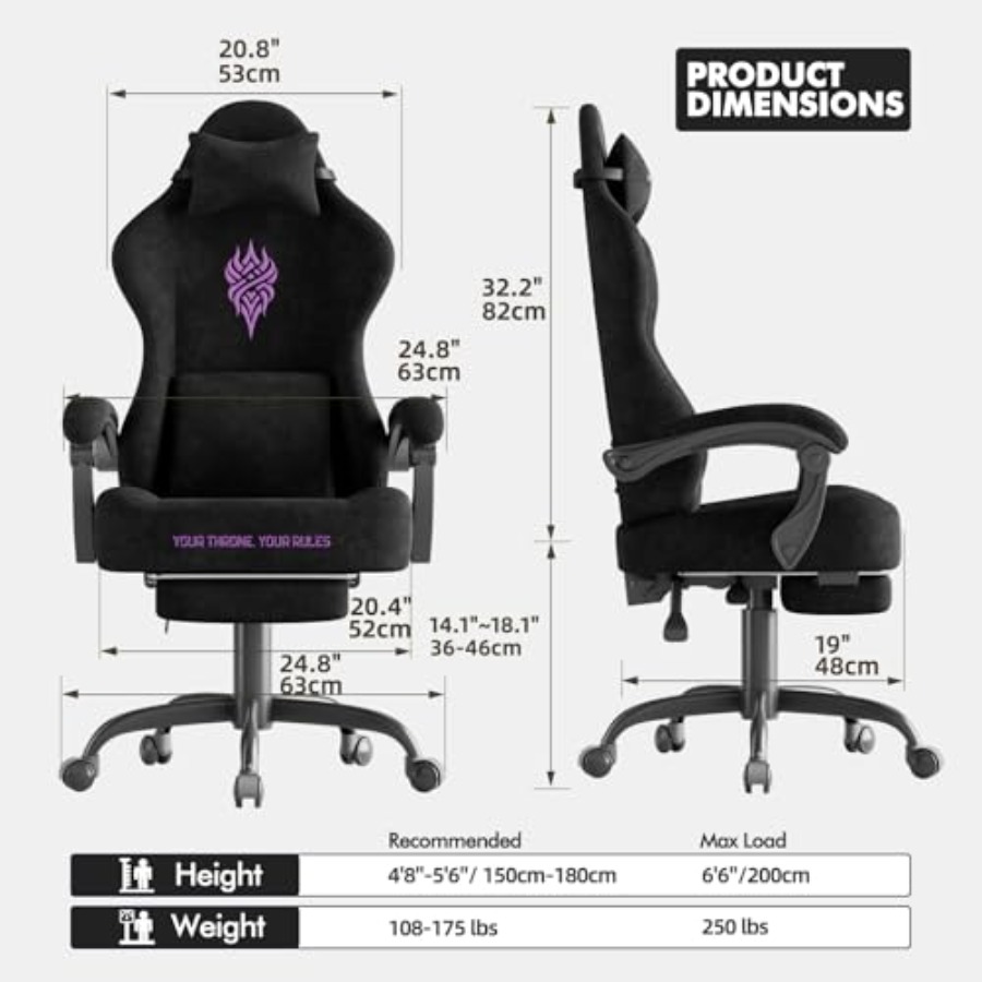 Gaming-Stühle für Videoplayer  – Video Gaming & Esports Usd Acc Bewertung und Preis