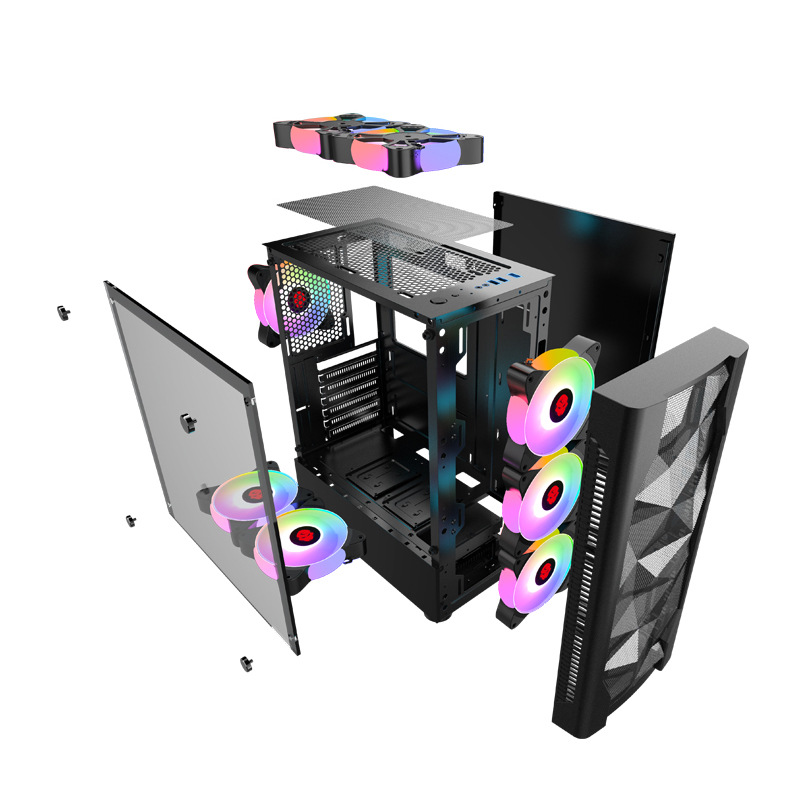 Gaming-PC-Gehäuse mit gehärtet – Esports Gaming Pc Build Bewertung und Preis